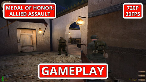 Medal of Honor: Allied Assault: Gameplay - (PC HD) [720p30FPS]