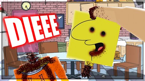 I brutally murdered the Smiling Friends... in Paint The Town Red... 🧍‍♂️