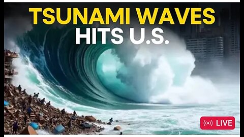 LIVE News | Tsunami waves hits US ,cost of hawaii, California| streaming on REALITY FILES 🚧