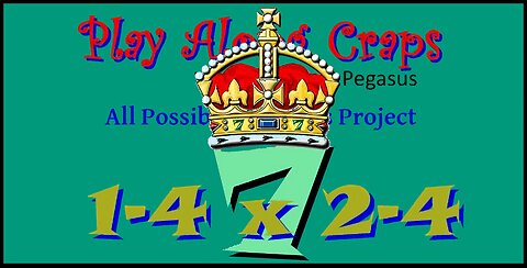 1.4 x 2.4 Dice Set On Hard Table