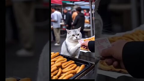 Cute cat working in the field 🔥