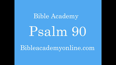 Psalm 90