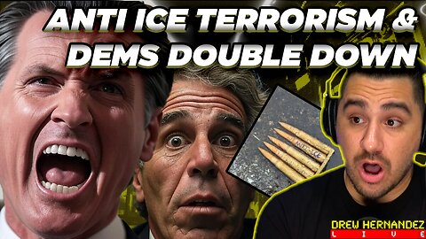 ANTI ICE TERRORIST ATTACK, DEMS DOUBLE DOWN & EPSTEIN'S ISRAEL TIES EXPOSED?