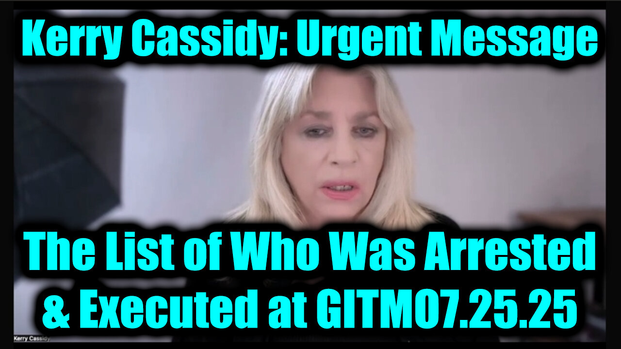 KER. The List of Who Was Arrested. 7-22-25-AT-1PM-CST-30-EST