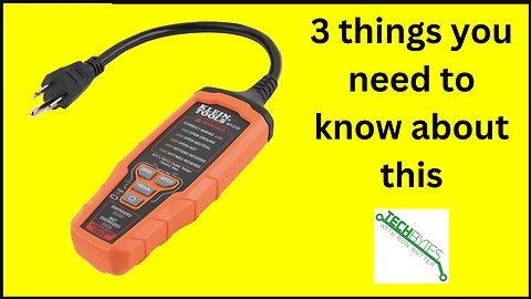 3 things you need to know about the Klein Tools RT310 Outlet Tester, AFCI and GFCI