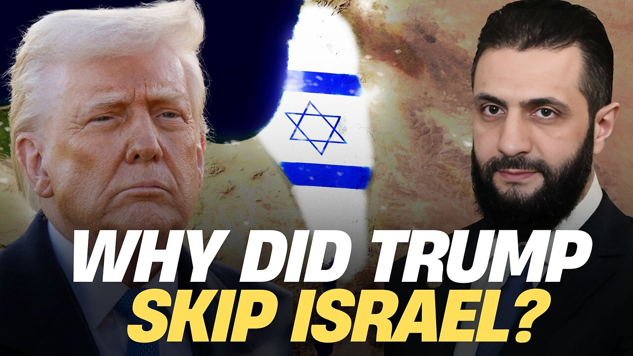 The Reason Why President Trump Did Not Visit Israel