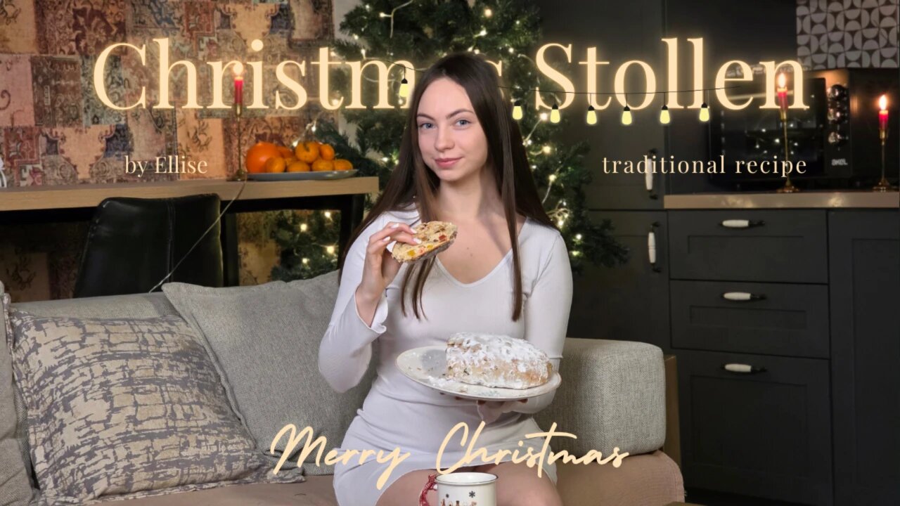 Cooking Christmas Stollen with Ellise