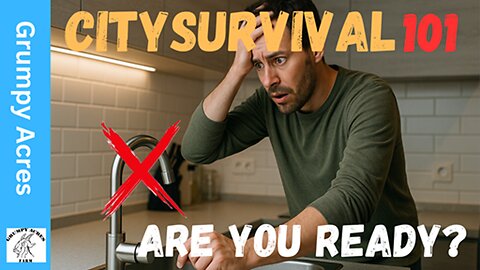 City Survival 101: Water Storage, Filtration & Survival Basics