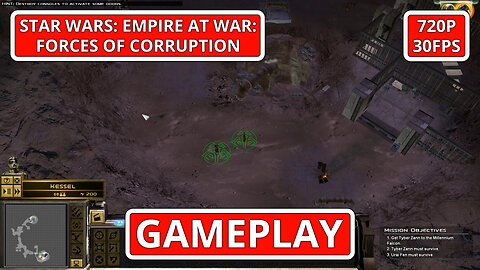 Star Wars: Empire at War: Forces of Corruption: Gameplay - (PC HD) [720p30FPS]