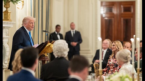 President Trump Participates in a Kennedy Center Board Dinner, May 19, 2025