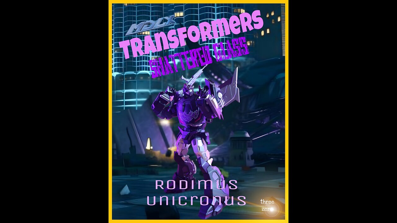 MDLX Transformers Shattered Glass Rodimus Unicronus