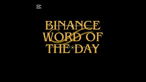 Binance Word Of The Day. Theme: Market Trends. 09/22/2025