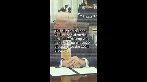 Donald Trump falsely said the 2020 election was rigged. #factcheck #trump #worldcup 