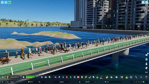 Cities Skylines 2 I Pedestrian Only Island