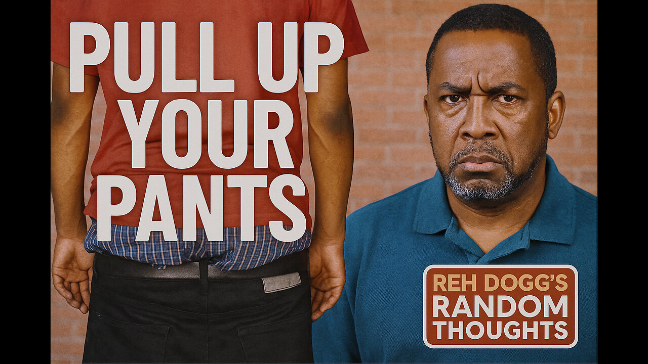 Random Thoughts - Episode 5: “Pull Up Your Pants… And Raise the Standard”