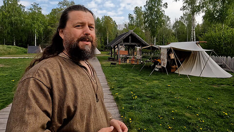 The Great Viking Hall at Borre