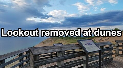 Lookout removed at dunes