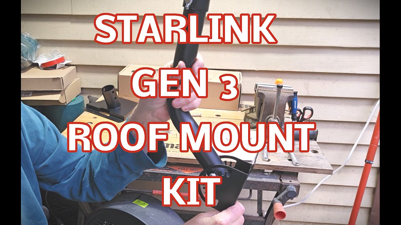 Starlink Gen 3 Roof Mount Kit , Everything you need