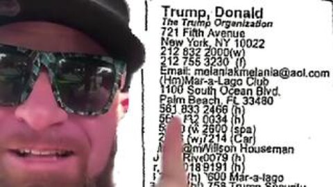 Epstein's Black Book Leaked - Trump is ALL Over it...