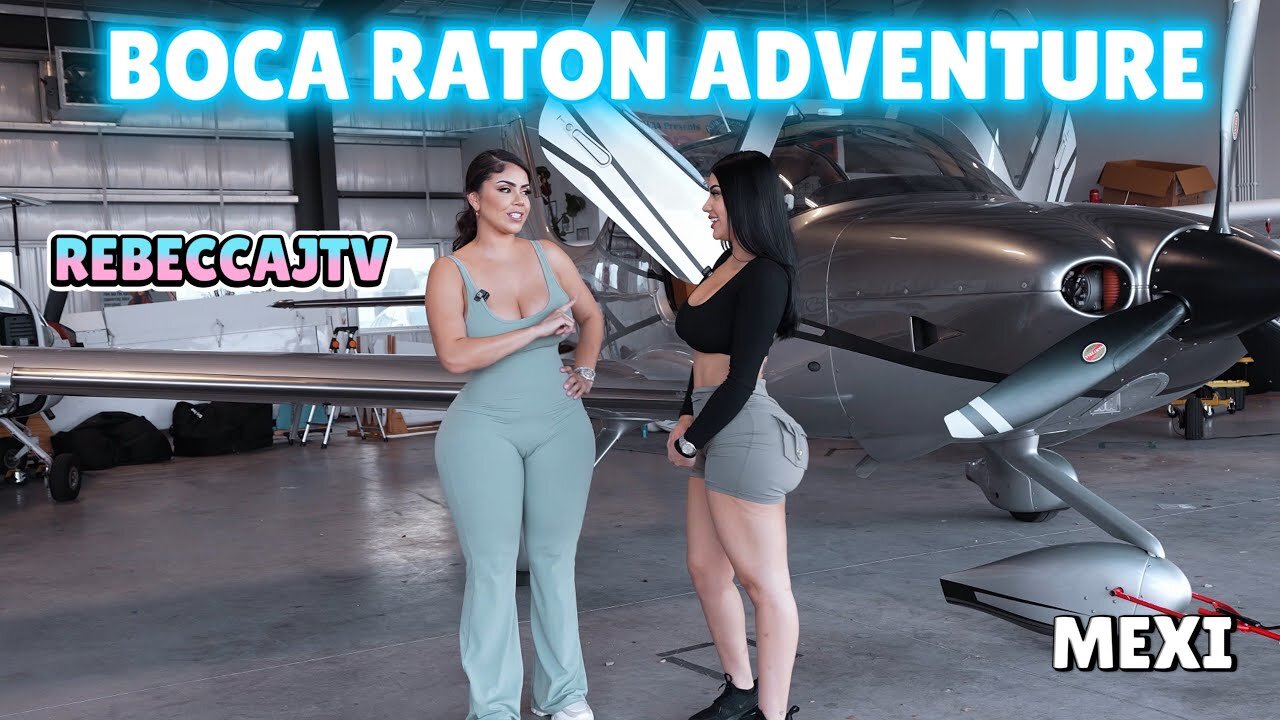 Rebeccaj & Mexi Go to Boca Raton! Curvy Best Models Take Over the Beach