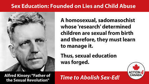 Alfred Kinsey: Sex-Ed-Founded on Lies and Child Abuse