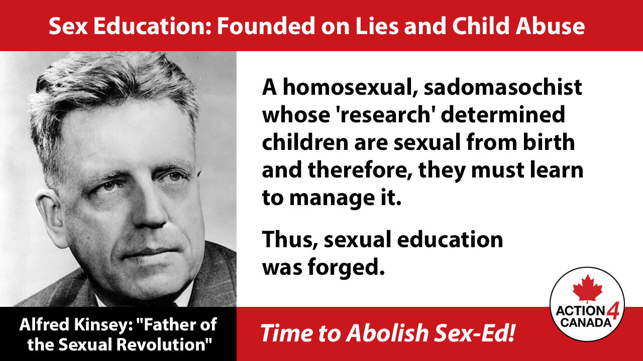 Alfred Kinsey: Sex-Ed-Founded on Lies and Child Abuse
