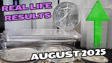 Tracking My Silver Stack | August 2025 Performance Update