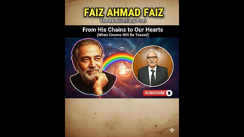 The Revolutionary Who Wrote with Blood: Faiz Ahmad Faiz's Inspiring Journey"
