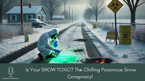 Is Your SNOW TOXIC? The Chilling Poisonous Snow Conspiracy | Podcast-167