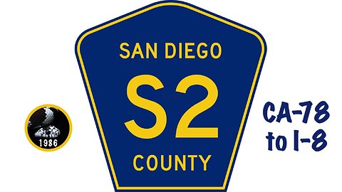 Driving San Diego County Route S2