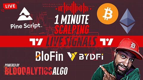 Live Pinescript Coding & Scalp Trading BTC & ETH! Let's Make Some💰