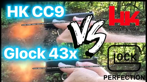 HK CC9 vs Glock 43x: The Ultimate Micro 9mm Showdown!