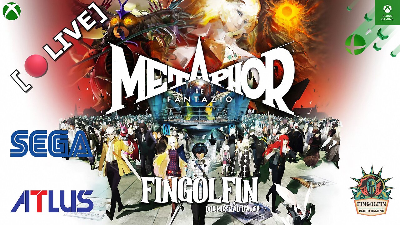 [🔴LIVE] Jogando: Metaphor: ReFantazio - No Xbox Cloud Gaming (Xcloud)🎮