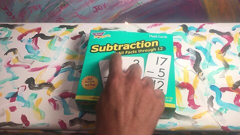 Subtraction All Facts Flash Cards - Review