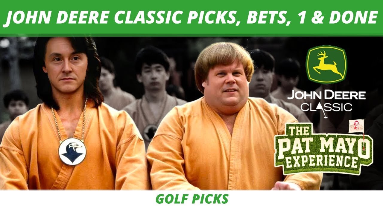 John Deere Classic 2025 Picks & Bets, One & Done | Rocket Classic Recap | Steelers/Dolphins Trade