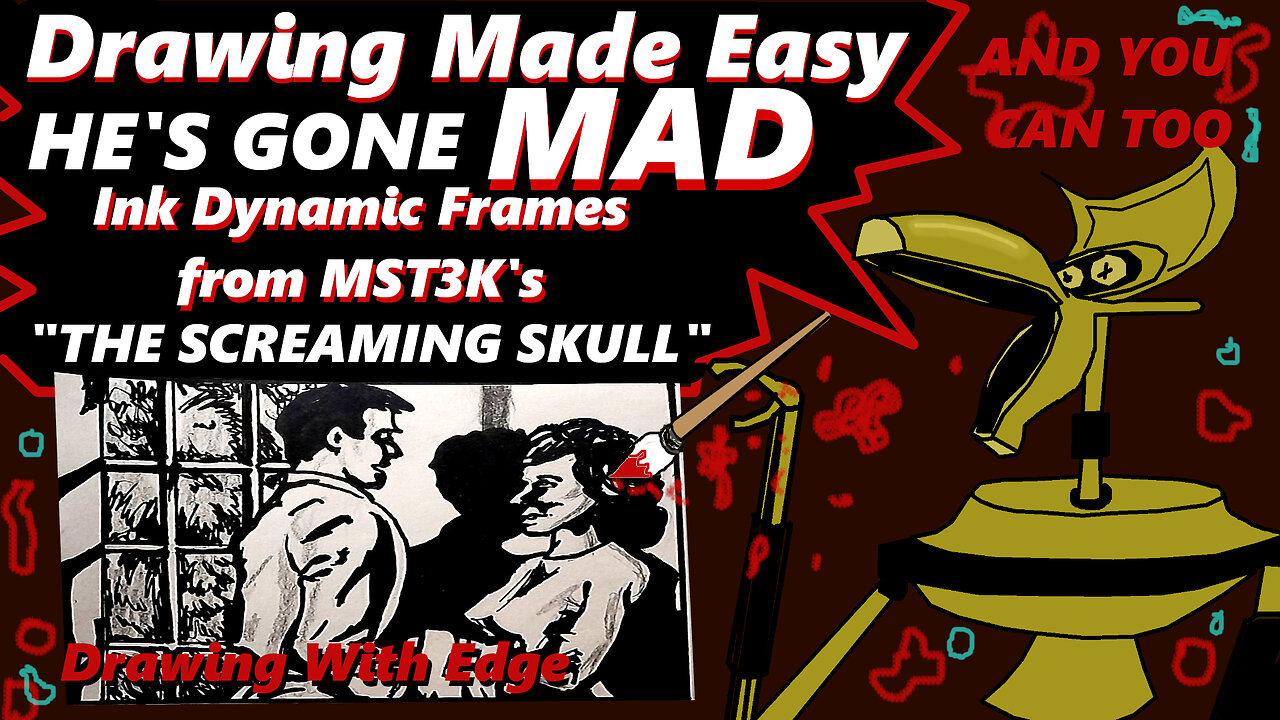 YOU Draw Along. Dynamic Art MADE EASY. Thank YOU for Joining.