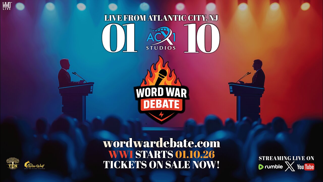 Word War Debate - WW1 - Coming 01.10.26