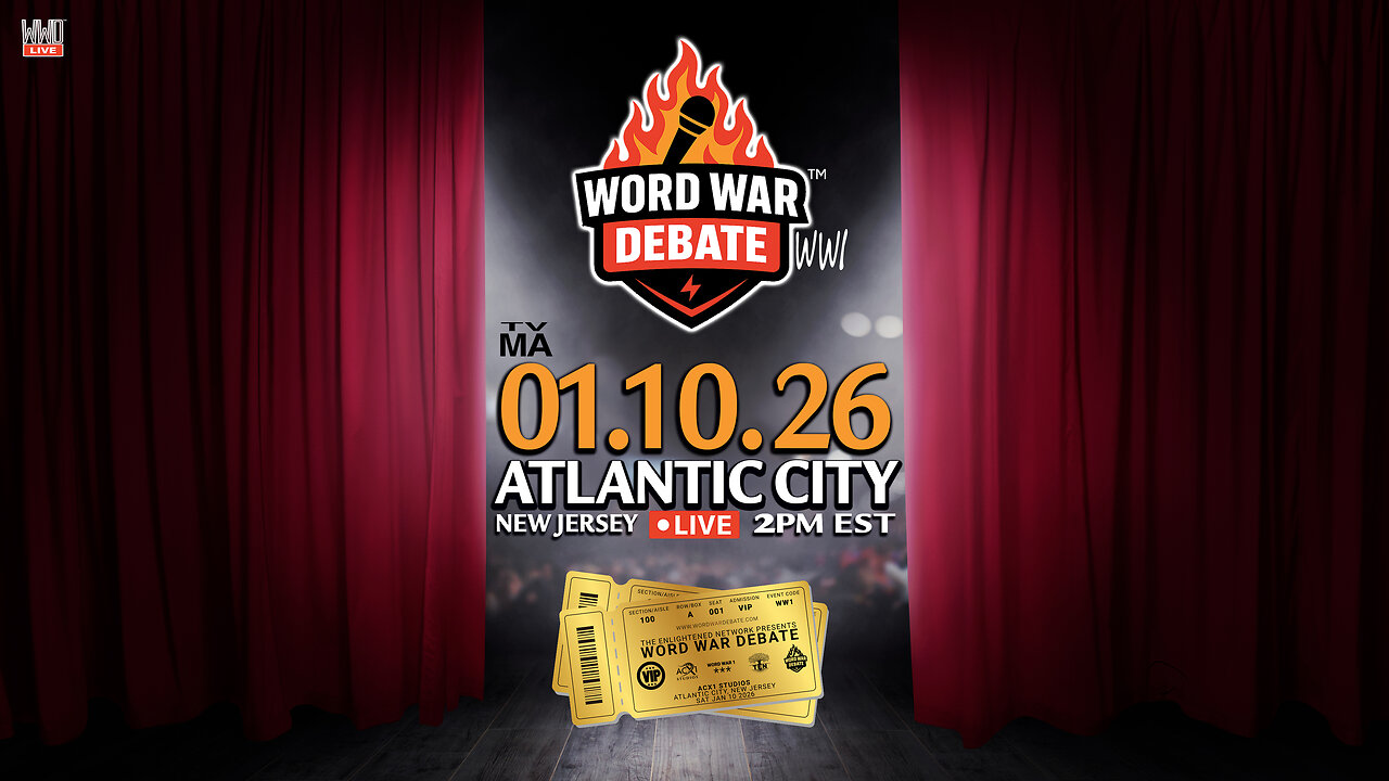 Word War Debate - WW1 - Coming 01.10.26