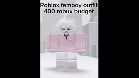 Femboy Roblox Avatar 400 robux budget
