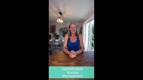 Energy Balance For Sustainable Weight Management