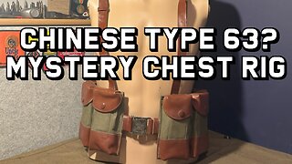 Type 63? Mystery "Leather" Chest Rig