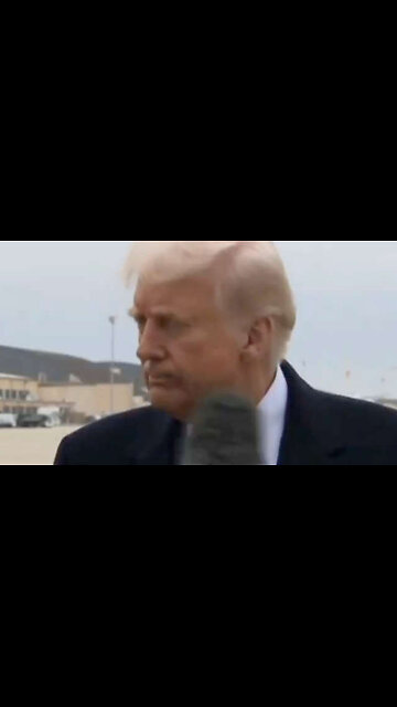 Media Outlet Hits Trump in Face with Microphone