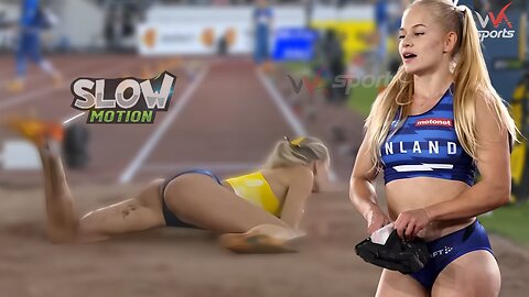 Womens Jump Events in SLOW MOTION Finnkampen 2024 Athletics
