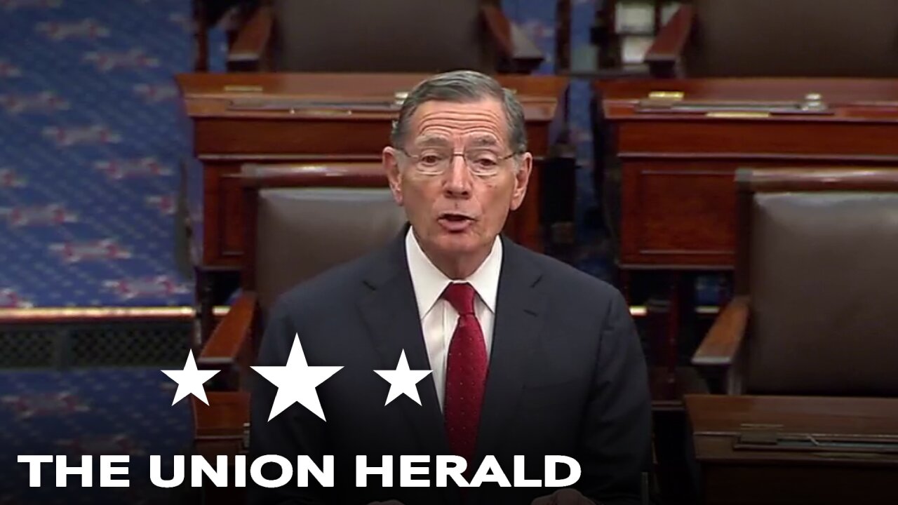 Senator Barrasso Delivers Remarks on President Trump's Election Anniversary