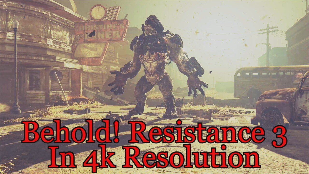 Resistance 3 in 4k Resolution- 7 Minutes from Haven, Oklahoma