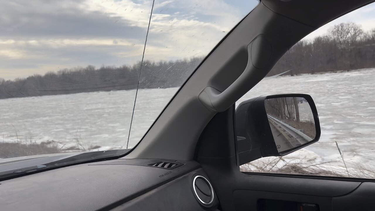 Frozen Susquehanna River Pt 1 2/26/25