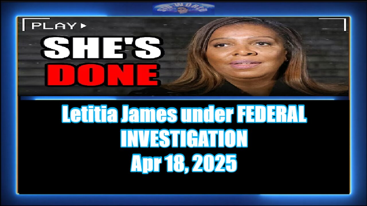 Letitia James under FEDERAL INVESTIGATION