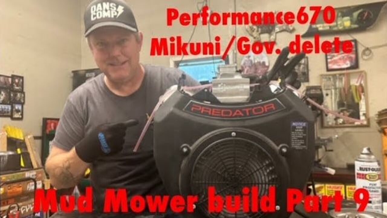 Mud Mower Build Part 9/ Mikuni Install/ Governor Delete/ Predator 670/ JD 214