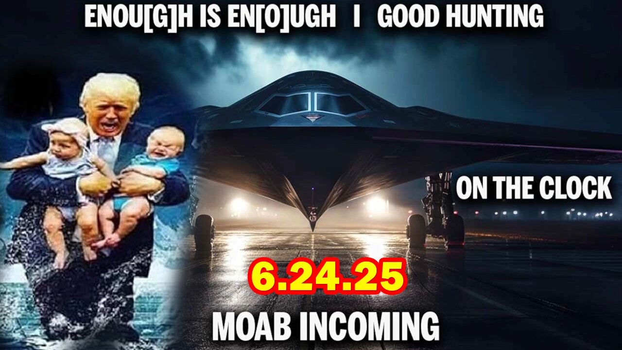 And We Know BOMBSHELL 06.24.25: Information "Fog Of" Warfare, Moab Incoming, Full Court Press Is On