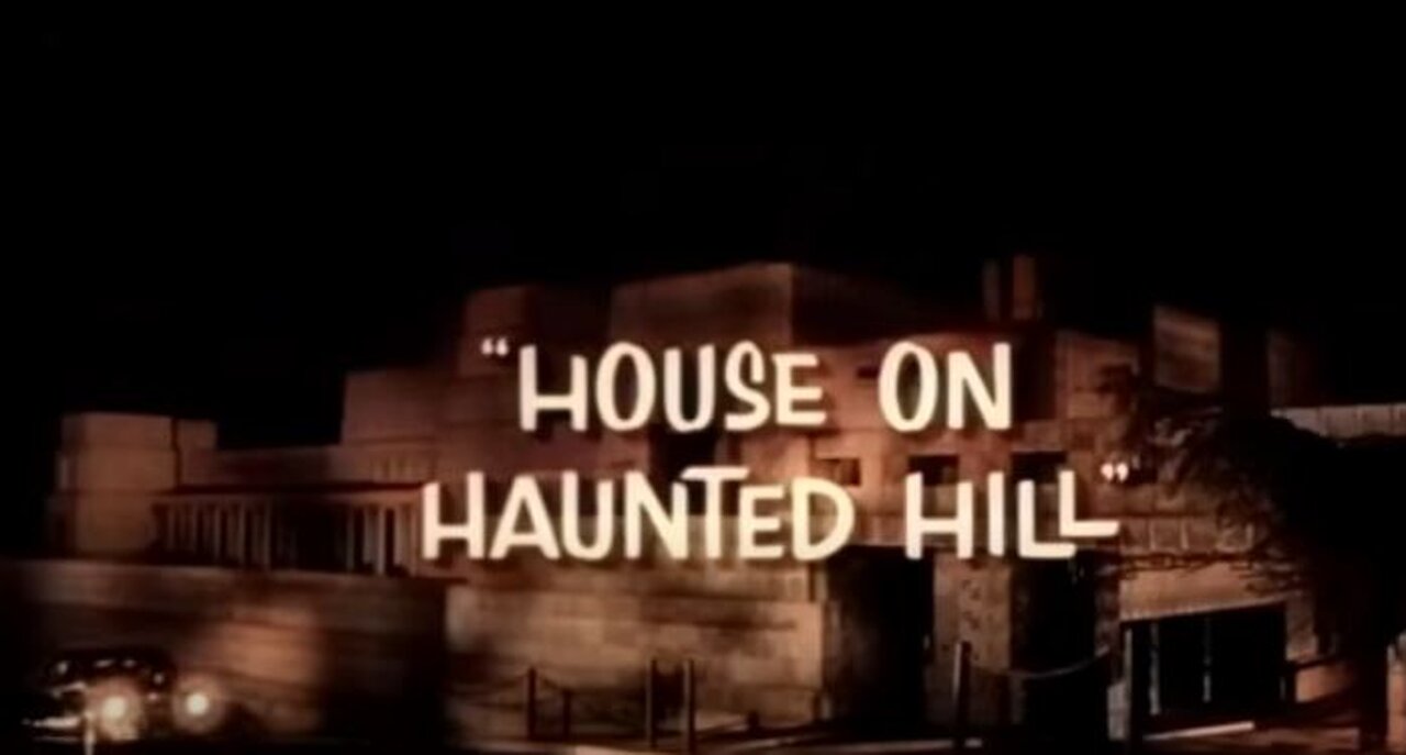 The House on Haunted Hill - (colourised murder mystery)-1959